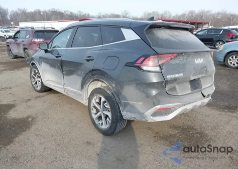 2023 Kia Sportage Hybrid Ex from USA, damaged, VIN KNDPVCAG6P7110615